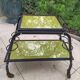 Vintage wrought iron dessert