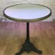 Parisian bistro table cast iron foot