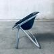 Plona Leather Side Chair by Giancarlo Piretti for Castelli, 1970s