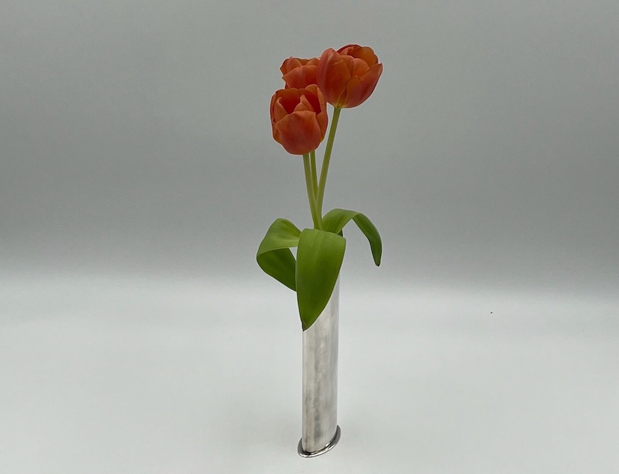 Silver Plated Vase 'Giselle' by Lino Sabattini, 60s