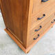 Commode vintage 1950 en chêne massif