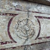 Louis XV style patinated chest of drawers