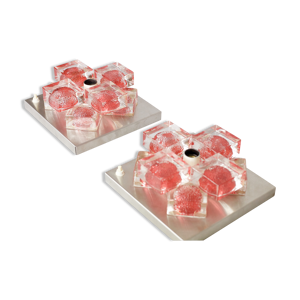 Paire d'appliques albano