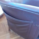 Pair of sky armchairs