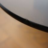 Coffee table smoked glass 70's