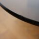 Table basse verre fumé 70's