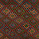Anatolian handmade kilim rug 258 cm x 238 cm