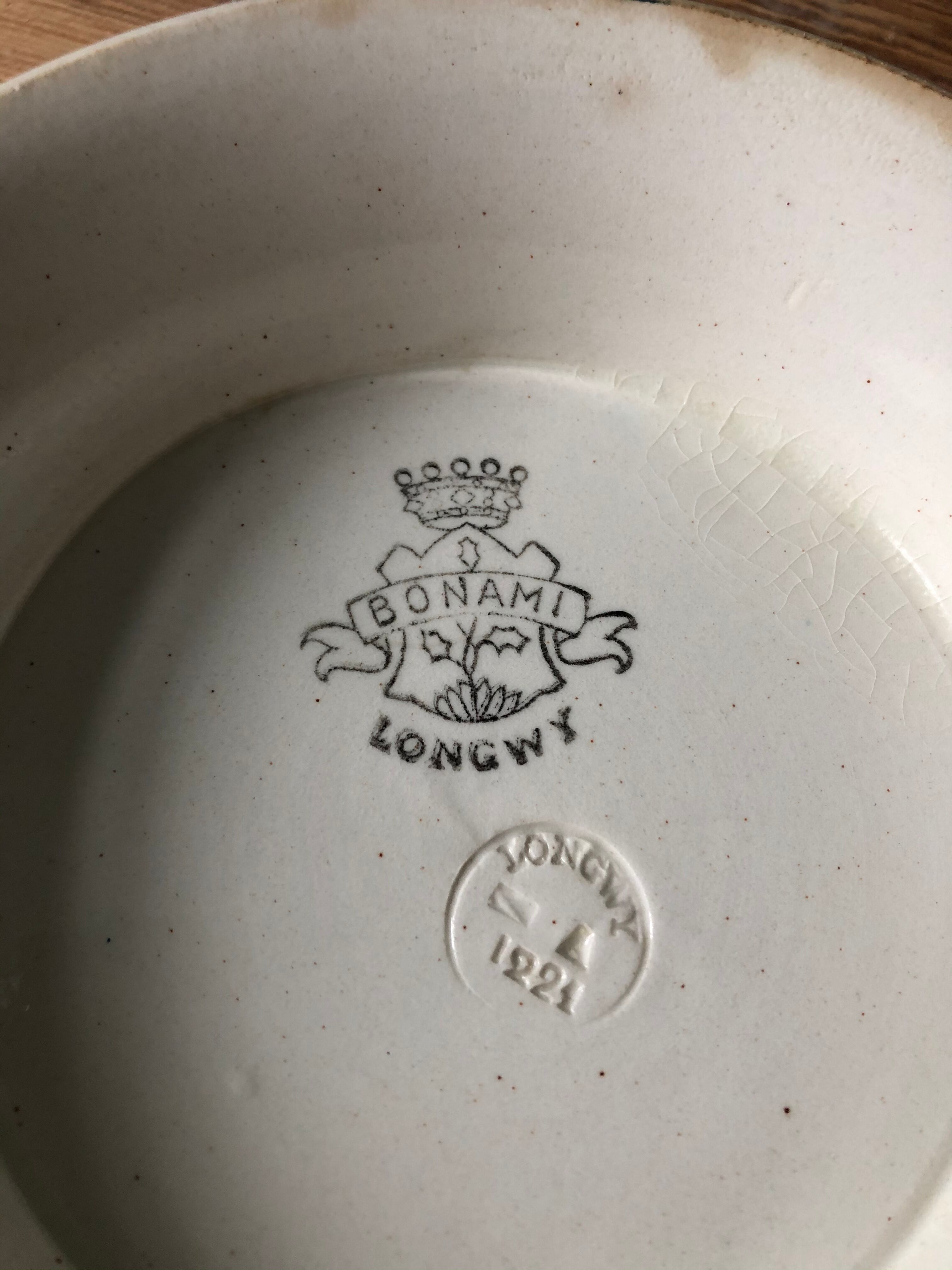 Former bonami Longwy compotier dish