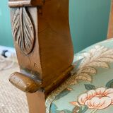 Suite of three antique armchairs