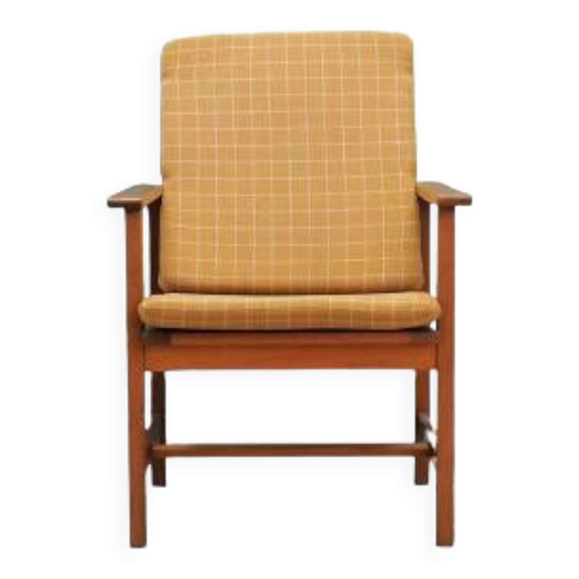 Fauteuil borge mogensen design danois classique 60 70