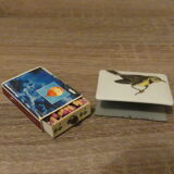 Case with porcelain matchbox