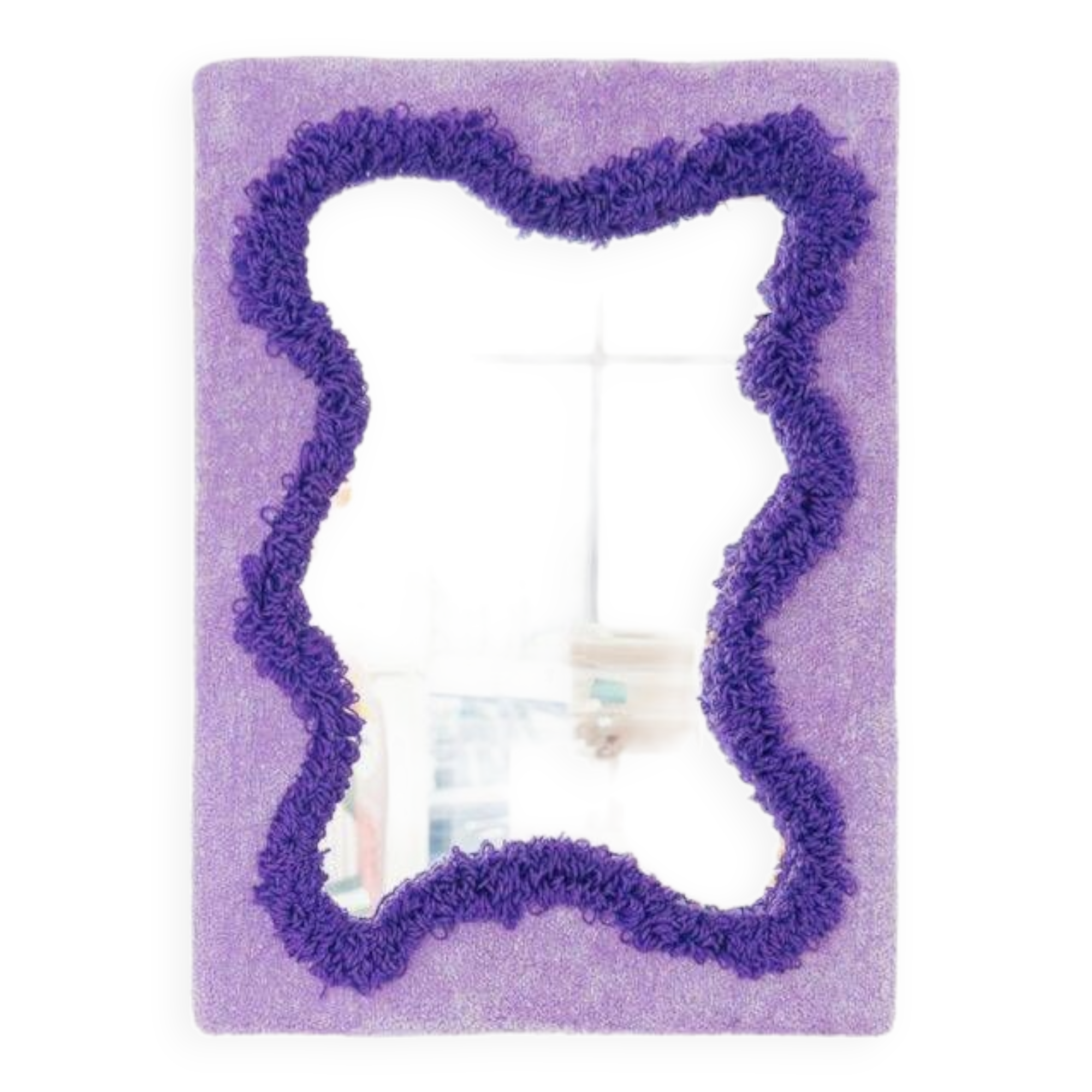 Lilac organic mirror