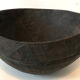 Pot sculpté bois noir africain