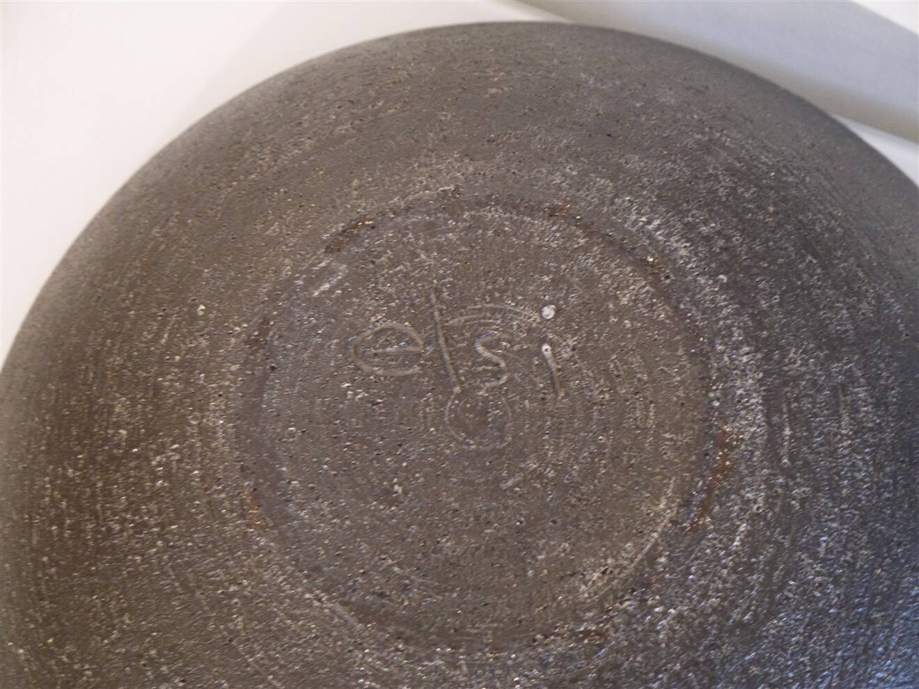 Swedish ceramic dish by Elsi Bourelius