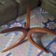 Mid century Danish teak coffee table with circular glass top, 1960s