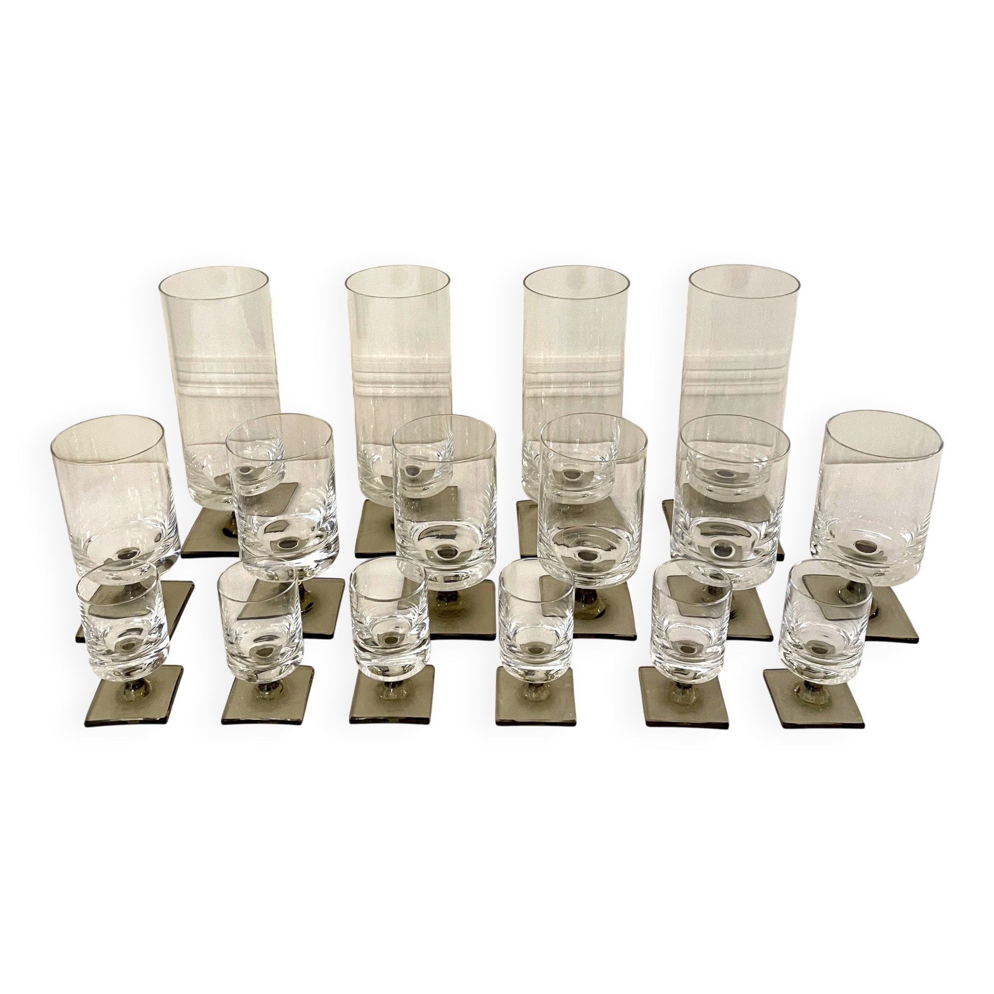 16 Rosenthal glasses - G. Jensen