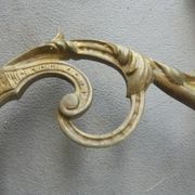 Pair of Bronze Piano Candlesticks