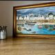 A large painting signed alvaro guillot