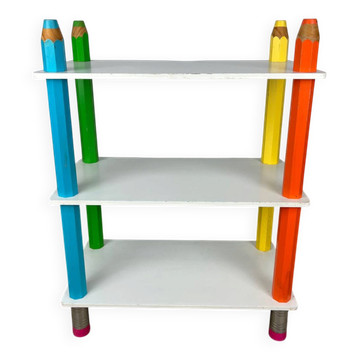 Étagère crayon pour enfant style Pierre Sala
