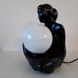 Vintage lamp sitting 70s-80s