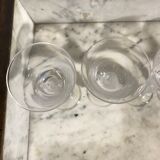 11 crystal liqueur glasses from bacchus