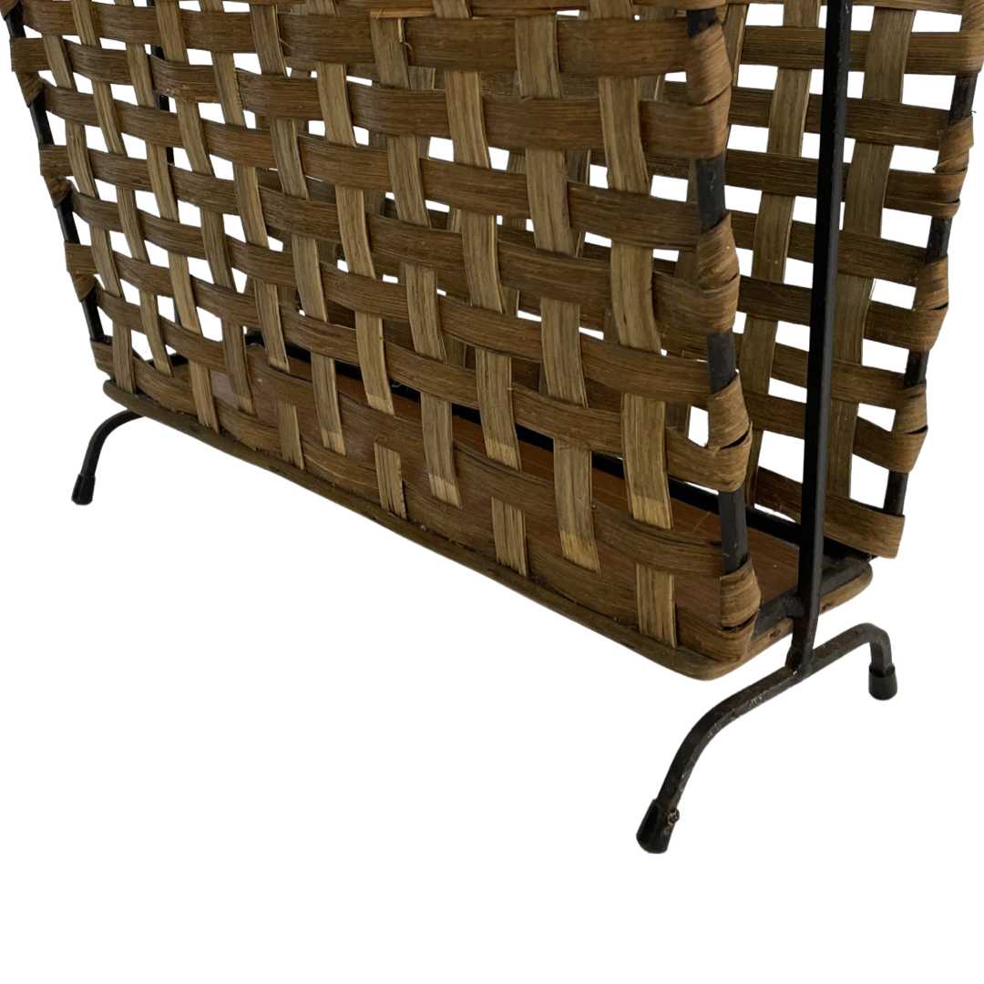 Vintage magazine rack 1960