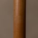 Vintage Scandinavian pine floor lamp with fabric shade
