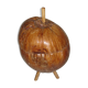 Ice bucket, naturalized coconut from 1970