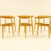 Service de table Heart, conçu par Hans Wegner pour Fitz Hansen, Danemark, années 1960