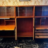 Living solid mahogany / 1950s