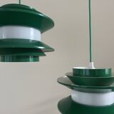 Vintage set 2 Trava pendant - Carl Thore - Granhaga - Swedish design lamp