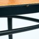 Chaises en bois cintré Thonet avec cannage 214f 210r, ensemble de 2.