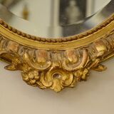 Miroir doré Napoléon III 58x81cm
