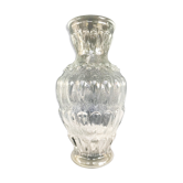 Vase verre moulé vintage