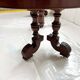 Napoleon III central leg table, solid mahogany, 19th century