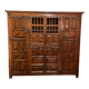 large 6-door Spanish Renaissance oak cabinet - 17th century