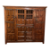 large 6-door Spanish Renaissance oak cabinet - 17th century