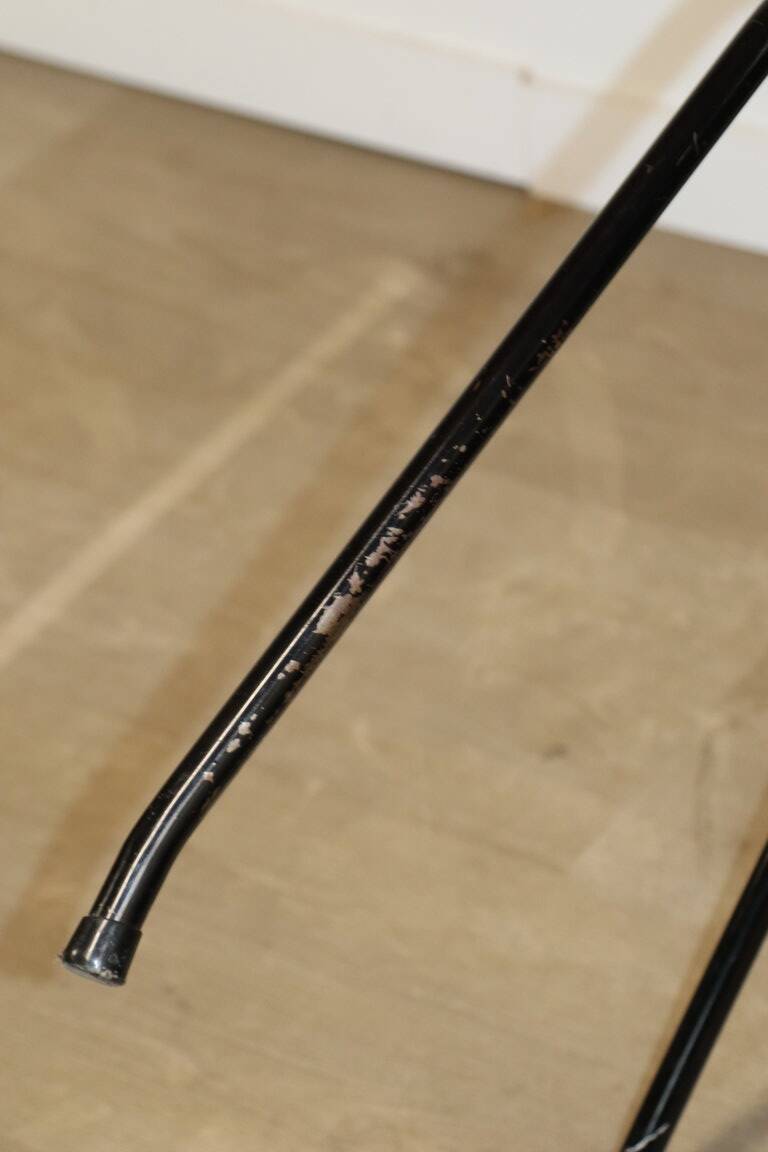 Vintage "Italia 100" model chair by Rotanhuis in woven wicker, 1950s