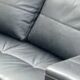 Leather corner sofa