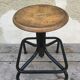 1950s old workshop stool
