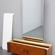 1940s Jindrich Halabala Mirror Cabinet ,Czechoslovakia