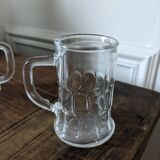 Verres à liqueur en forme de choppe
