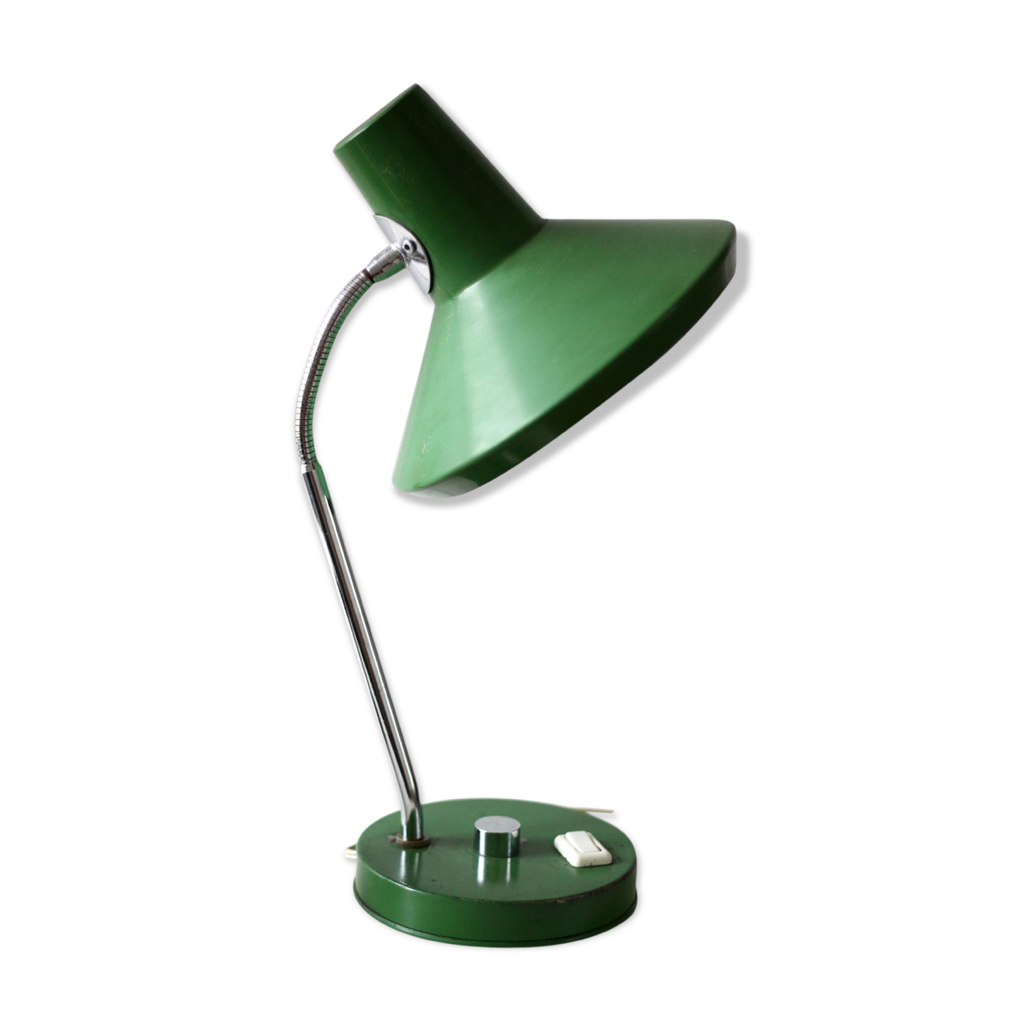 Vintage green lamp