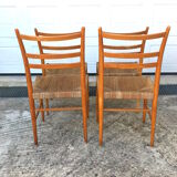 Set of 4 chairs Gracell by Yngve Eckstrom for Gemla, 1950