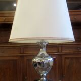 70s lamp, stainless steel