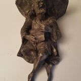 Plaster wall console
