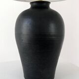 Lampe balustre en céramique vintage