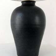 Vintage ceramic baluster lamp