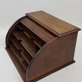 Wooden roller mail sorter binder