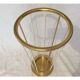 Vintage gold metal umbrella holder from the 1950s